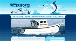 Desktop Screenshot of fishingsrilanka.com